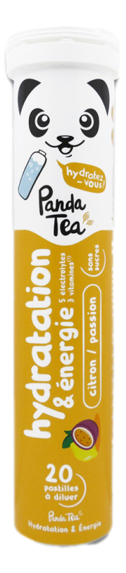 HYDRATATION & ENERGIE past effervescente citron passion 20 pastilles