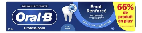 PROFESSIONNAL EMAIL RENFORCE Dentifrice 125ml